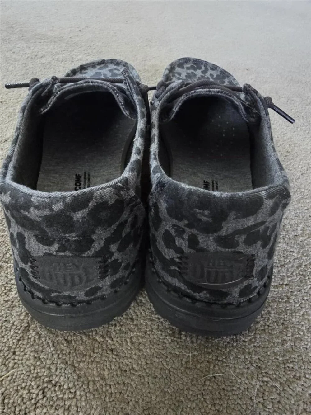 Women's Wendy Stretch Jersey Leopard Slip On Shoe | Lightweight Casual